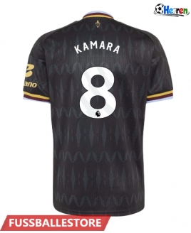 Günstige Aston Villa Boubacar Kamara #8 Auswärtstrikot 2026-27 Kurzarm